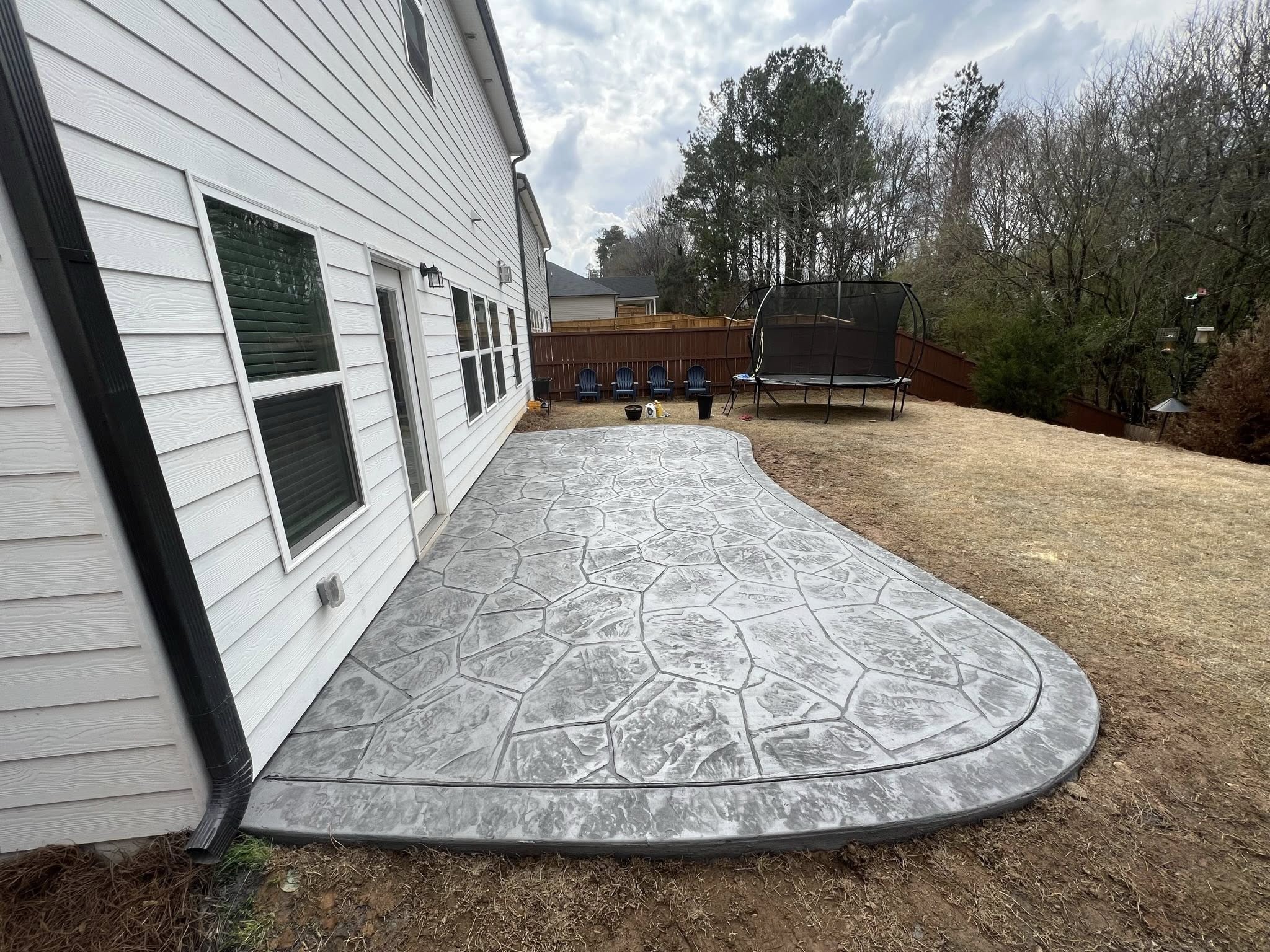 Decorative Stamped Patio