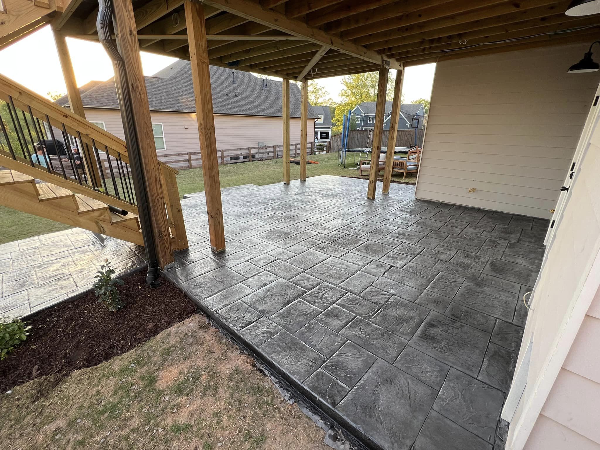 Stamped Concrete Detail